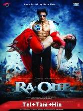 Ra.One (2011) HDRip  Telugu + Tamil + Hindi Full Movie Watch Online Free