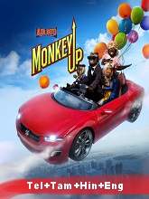Monkey Up (2016) HDRip  Telugu + Tamil + Hindi  Full Movie Watch Online Free