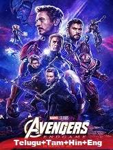 Avengers: Endgame (2019) BluRay  Telugu + Tamil + Hindi + Eng Full Movie Watch Online Free