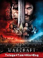 Warcraft (2016) BRRip   [Telugu + Tamil + Hindi + Eng] Dubbed Full Movie Watch Online Free