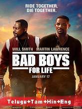 Bad Boys for Life (2020) BRRip  [Telugu + Tamil + Hindi + Eng] Dubbed Full Movie Watch Online Free