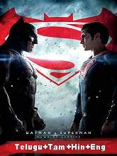 Batman v Superman: Dawn of Justice (2016) BRRip  [Telugu + Tamil + Hindi + Eng] Dubbed Full Movie Watch Online Free