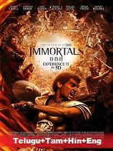 Immortals (2011) BRRip  [Telugu + Tamil + Hindi + Eng] Dubbed Full Movie Watch Online Free