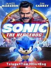 Sonic the Hedgehog (2020) BRRIp  [Telugu + Tamil + Hindi + Eng] Dubbed Full Movie Watch Online Free