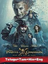 Pirates of the Caribbean: Dead Men Tell No Tales (2017) BRRip  Telugu+Tamil+Hindi+Eng Full Movie Watch Online Free
