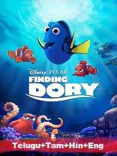 Finding Dory (2016) BRRip  Telugu + Tamil + Hindi + Eng Full Movie Watch Online Free